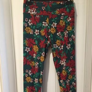 Christmas Lularoe Leggings OS