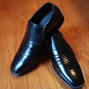 Black Stacy Adams Mens Dress Shoes