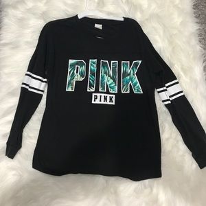 Victoria’s secret PINK long sleeve t w/open back