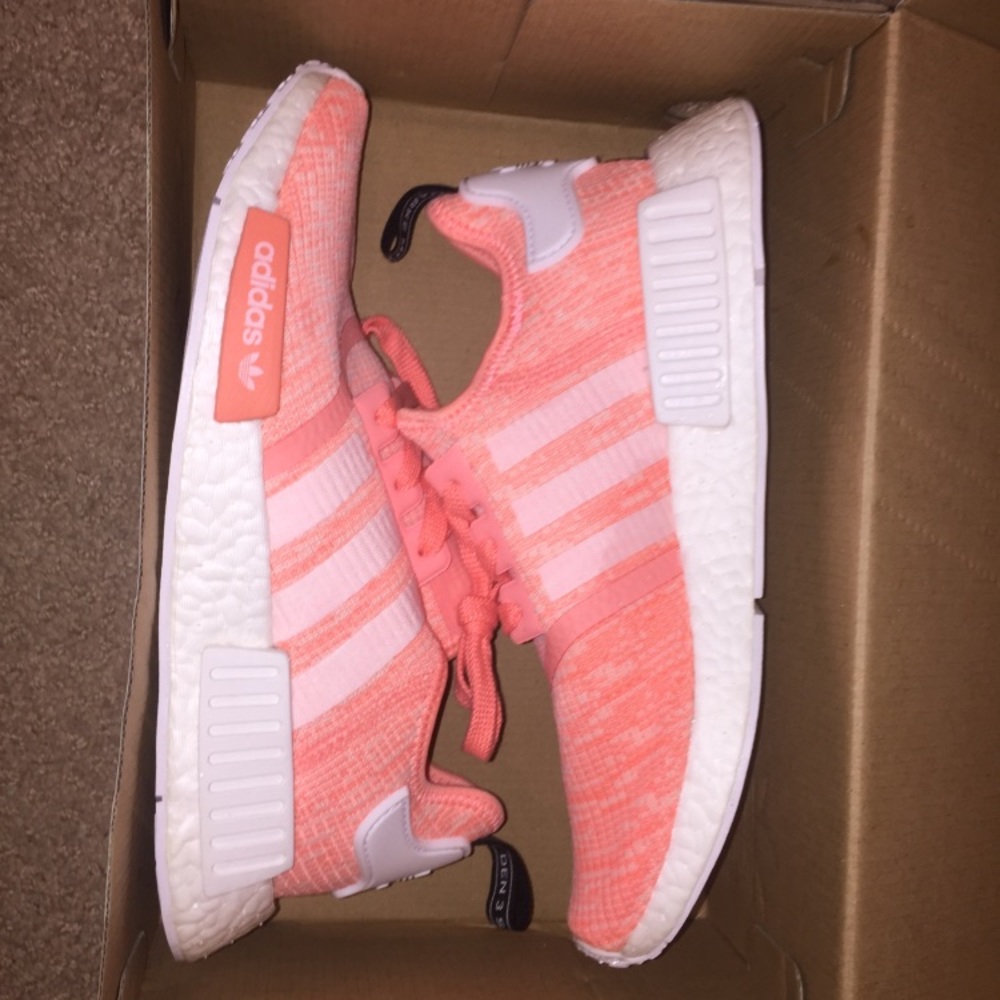Adidas coral (pink) sneakers!!!!!