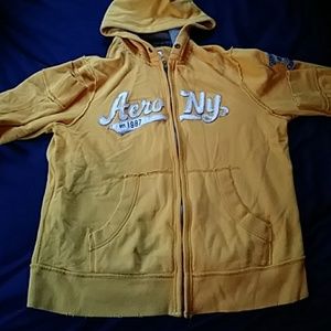 Yellow Aeropostale NY sweater