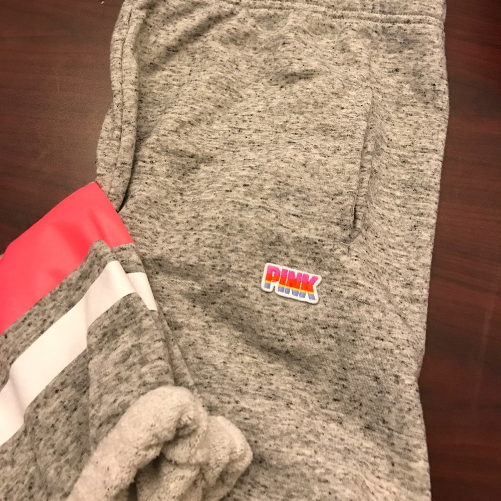 Pink grey sweats