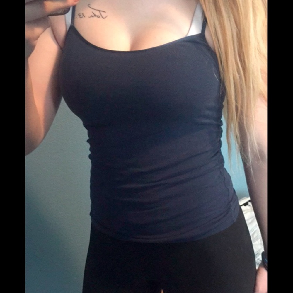 Navy blue tight tank💙