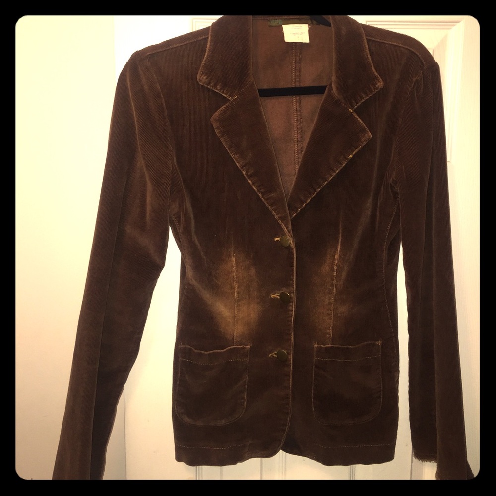 Brown corduroy Vintage blazer