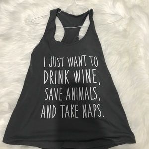I just want to drink wine tank