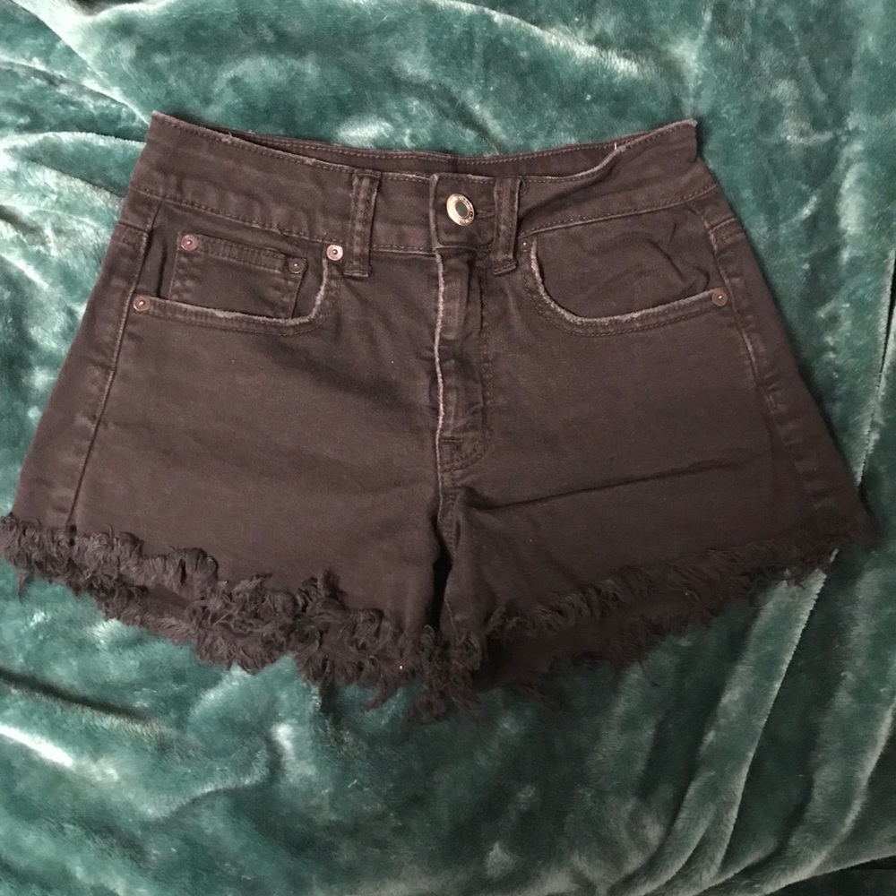 American Eagle Outfitters black shorts