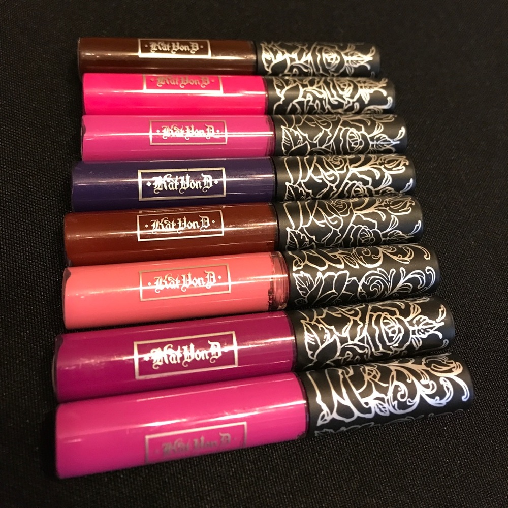 8 KatVonD Lipsticks. Authentic