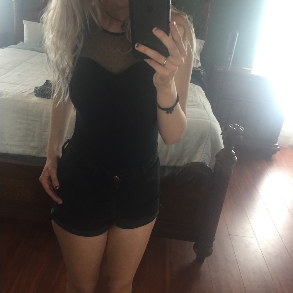 Black TightFit top