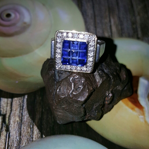 Raquel Welch Jewelry Raquel Welch Simulated Sapphire Diamond 925