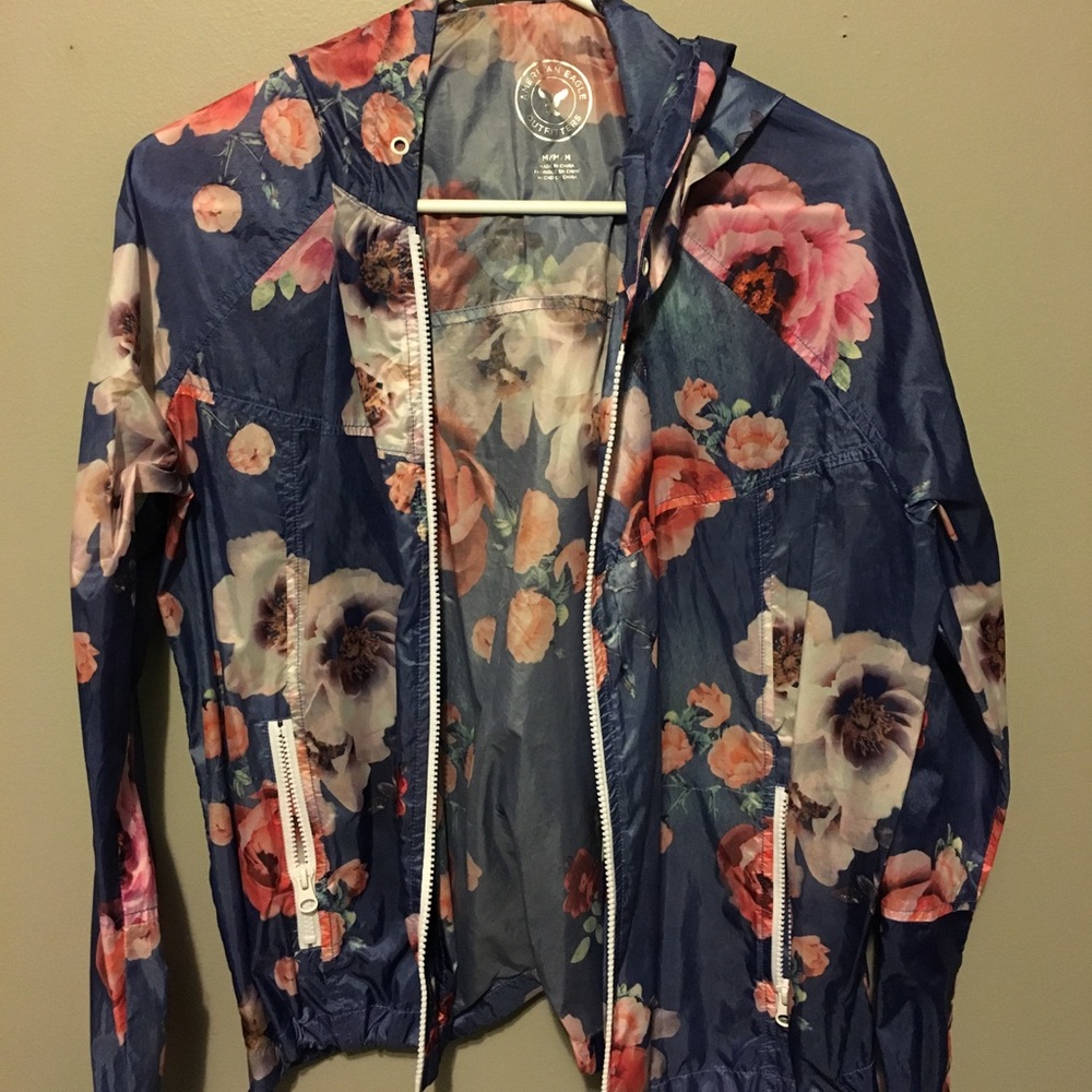 floral print jacket