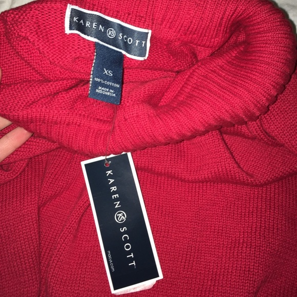 100% cotton Turtle neck sweater - Picture 3 of 4