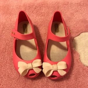 Mini Melissa Bow Mary Janes