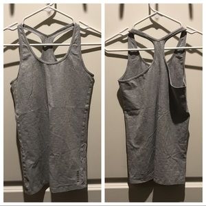 Grey Reebok tank top