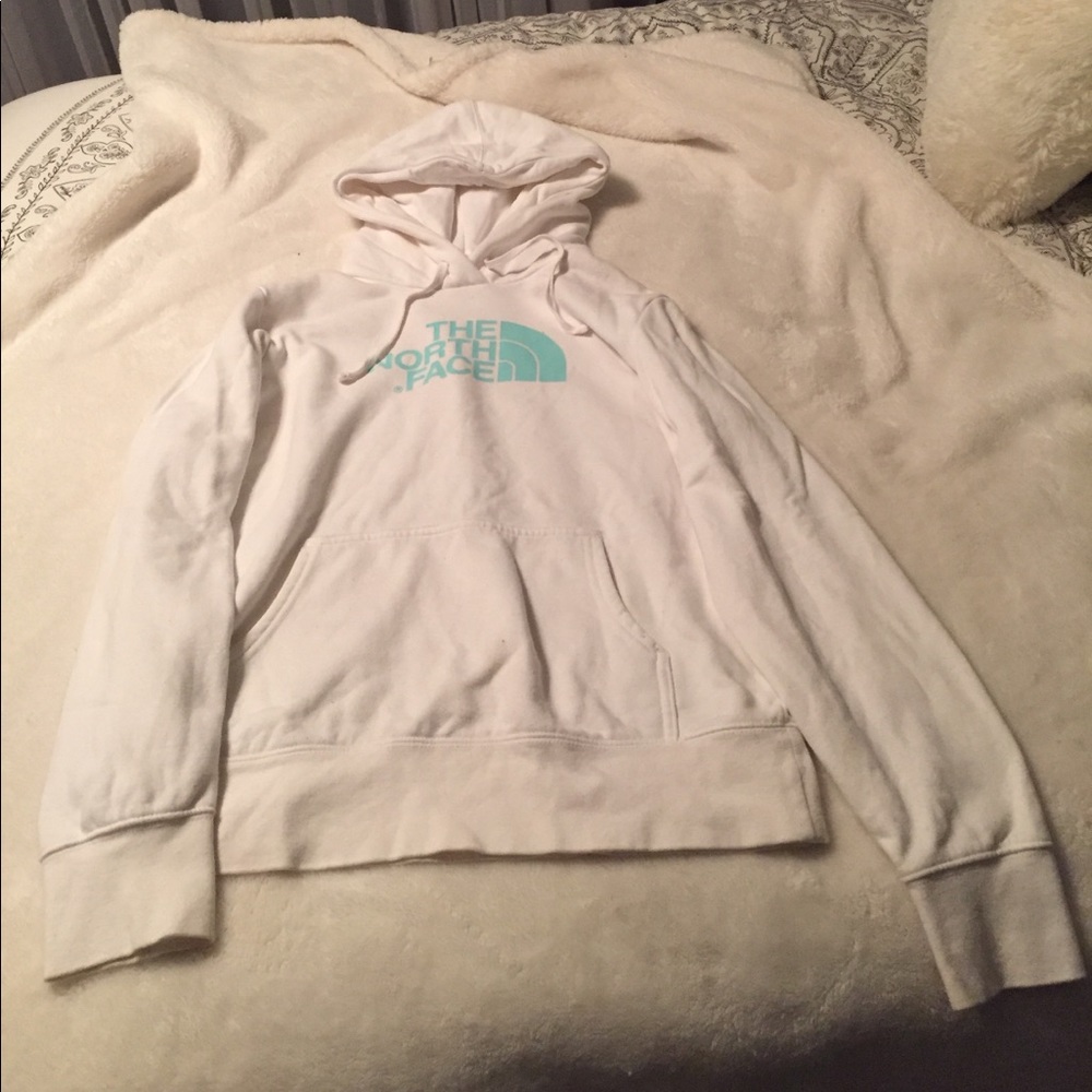White North Face Sweat Shirt
