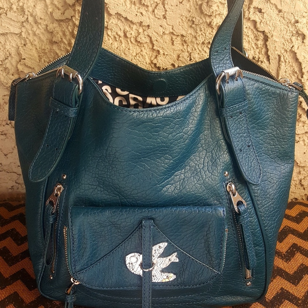 Marc Jacobs Petal to the Metal Leather Tote