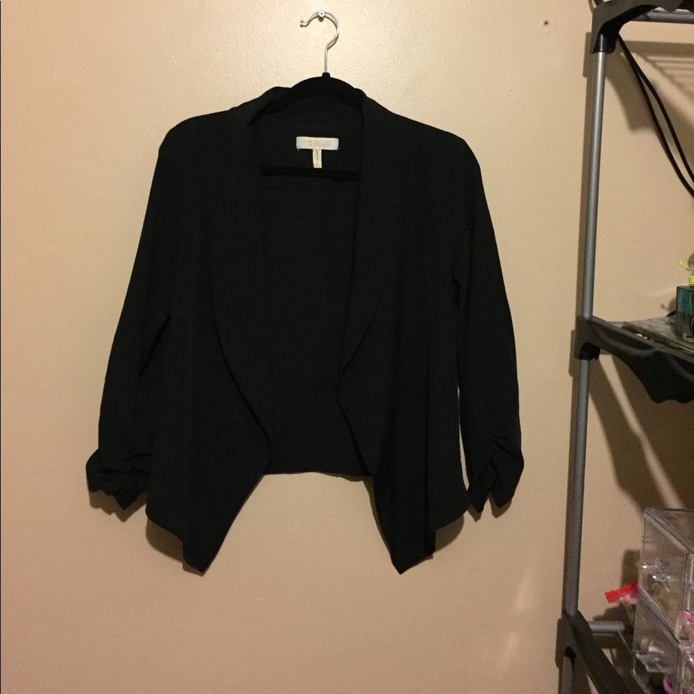 NWOT Ruched Sleeved Jacket