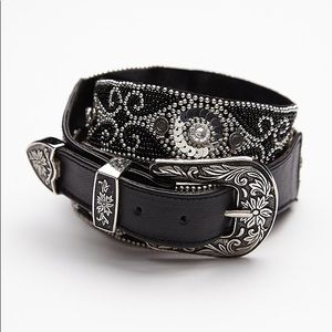 Free People Western Embellished Belt