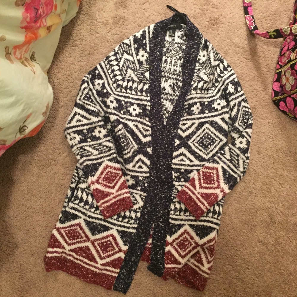 Oversized sweater.