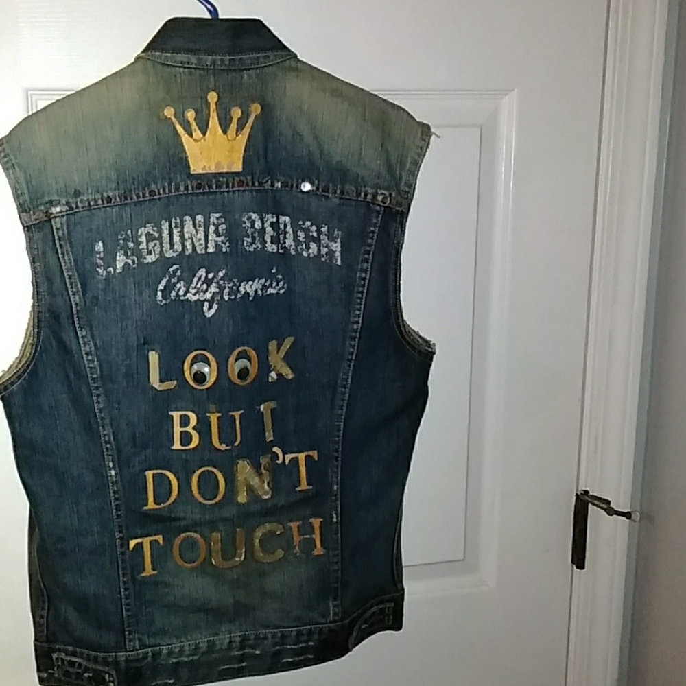 Levis Strauss custom denim Jean jacket