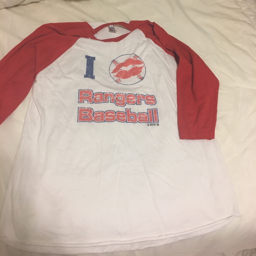 Rangers Baseball Jersey Tee