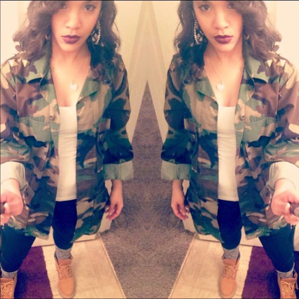 Authentic Army Camo Jacket
