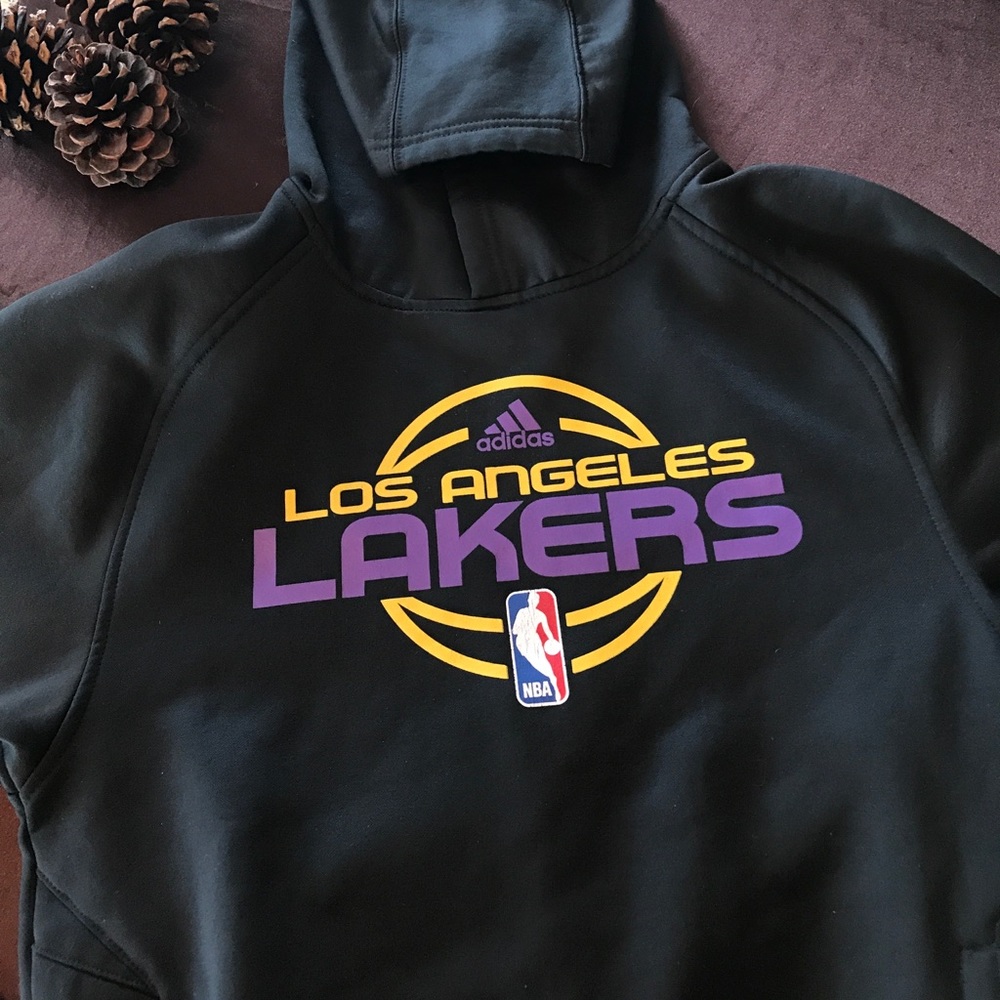 Youth size 10/12 (Medium) Adidas LA Lakers hoodie