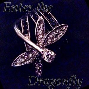 NWOT EXQUISITELY UNIQUE DRAGONFLY RING SIZE 9