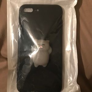 3D Squishy Cat iPhone 7 Plus case