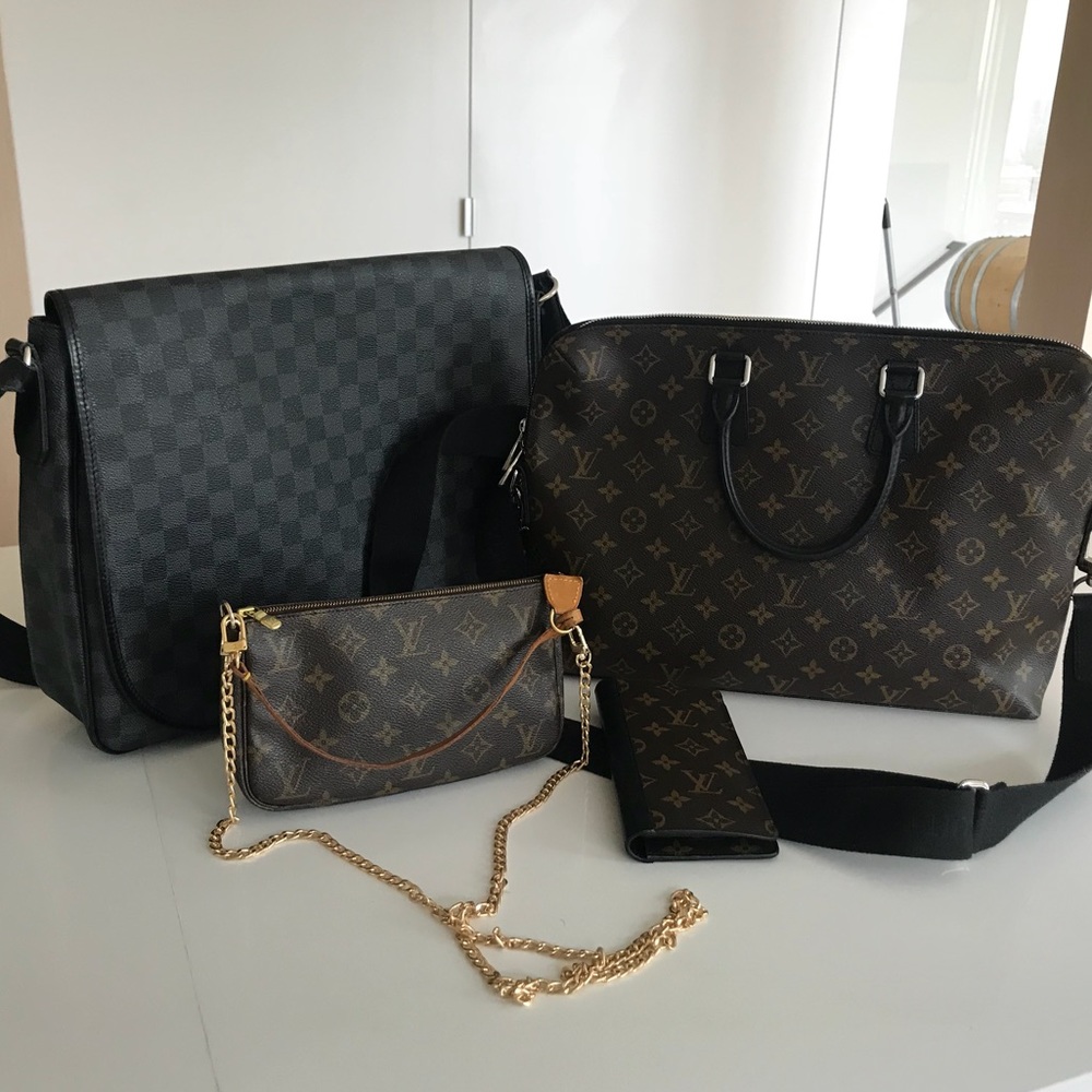 Selling all 100% authentic LV bags