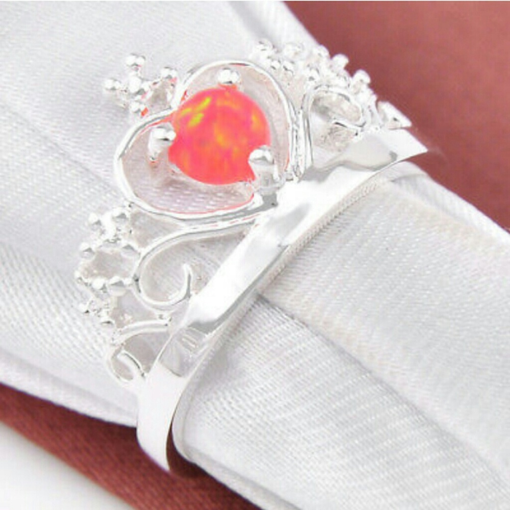 Fire Opal ring