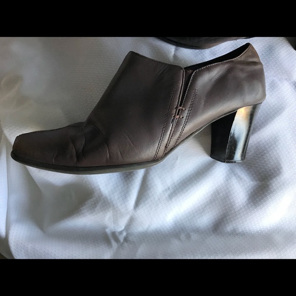 Leather Ankle Booties - Picture 4 of 4