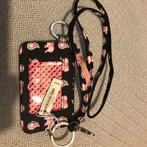 Coin purse with lanyard