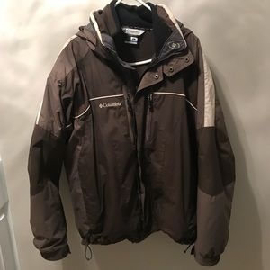 Columbia two piece winter jacket
