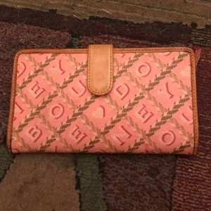 Dooney and Bourke pink wallet
