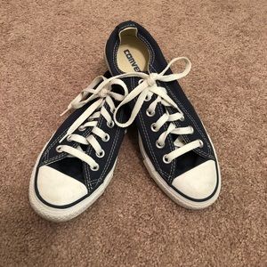 Navy Blue Converse