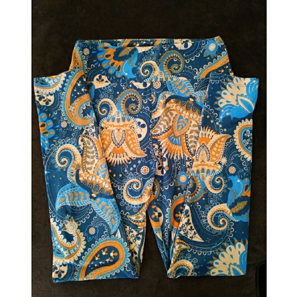 Paisley LuLaRoe OS Leggings