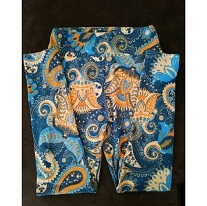 Paisley LuLaRoe OS Leggings
