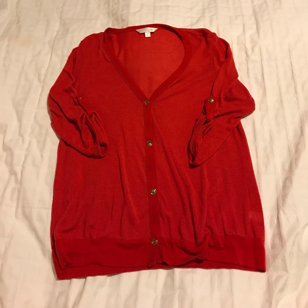 Charming Charlie holiday cardigan