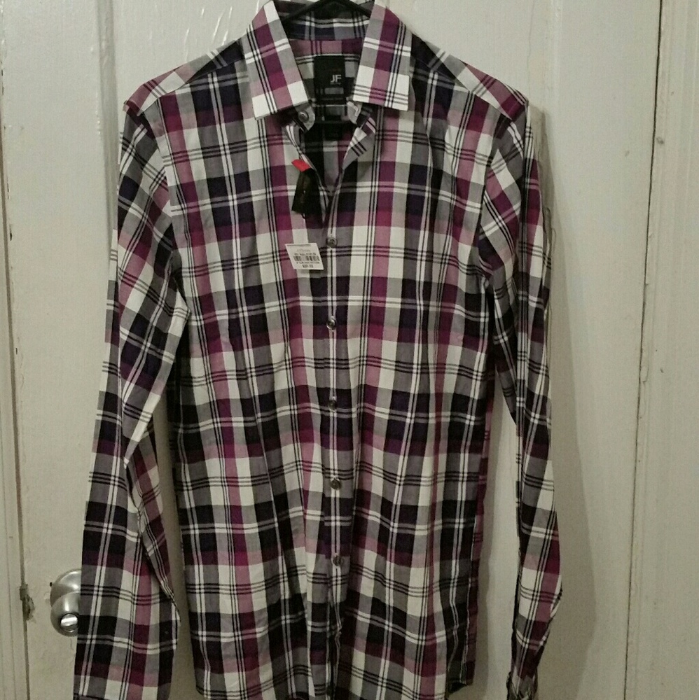 Checkered Dress Shirt by J. Ferrar