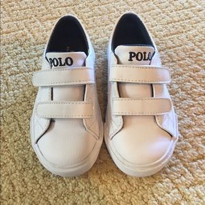 Polo leather sneakers-toddler 8