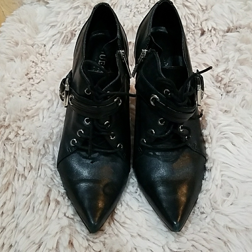 Guess Black Booties