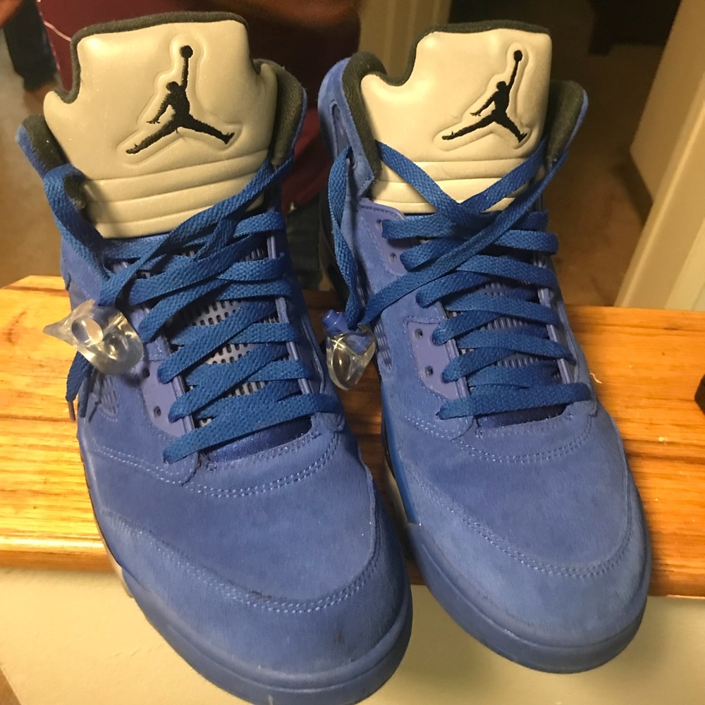 Retro blue Jordan’s