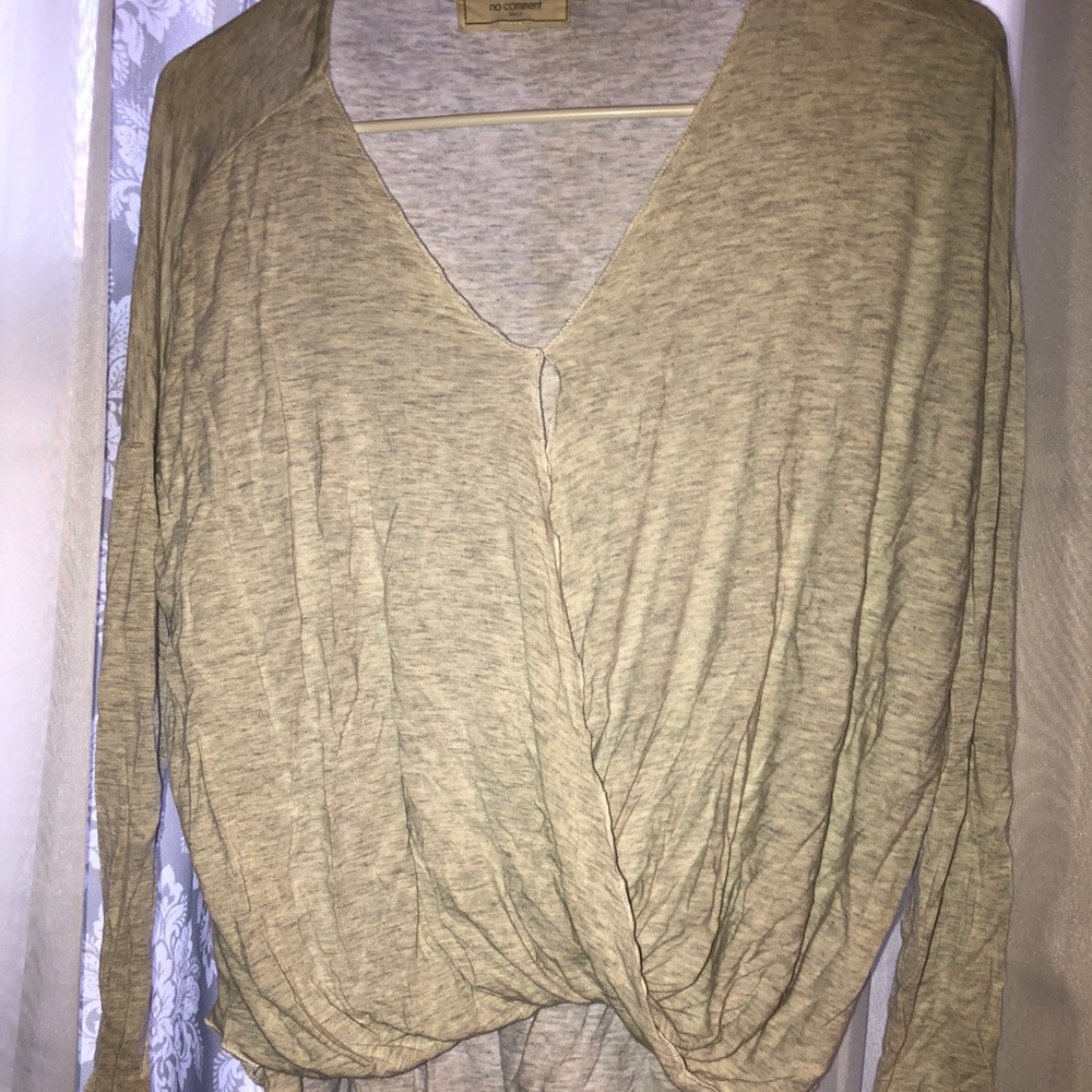 Long sleeve blouse