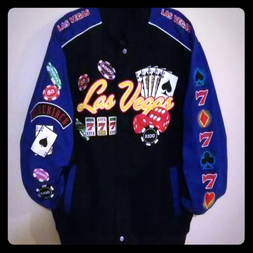 Las Vegas $ Nascar Jacket *custom*