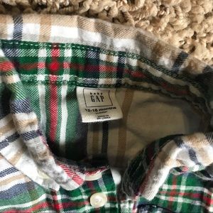 12-18 months Baby GAP flannel