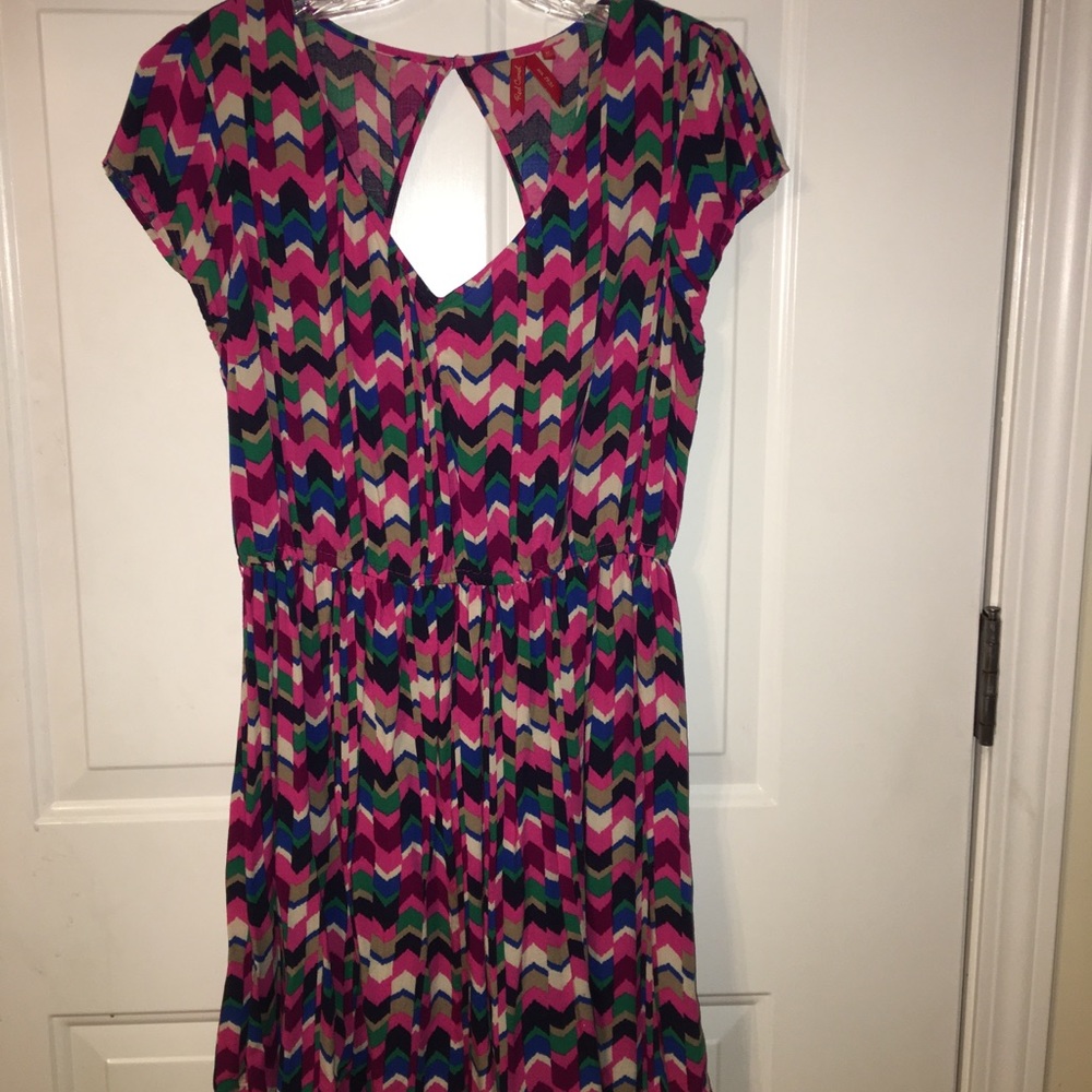 Multi- colored dress