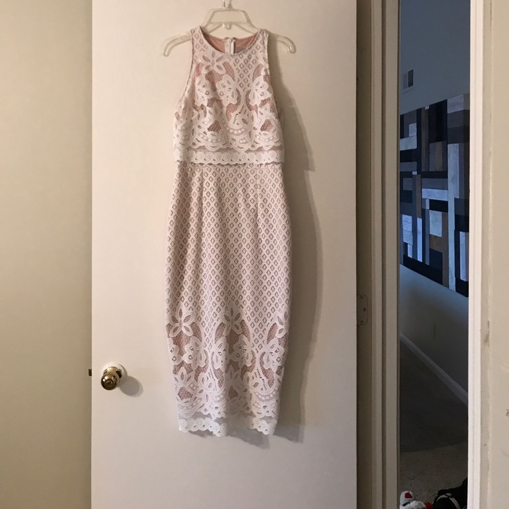 ASOS Lace Midi Dress