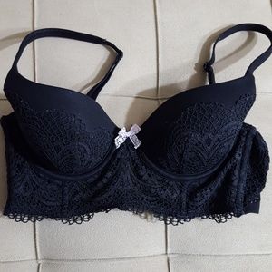 Black VS Body Bustier Lined Demi