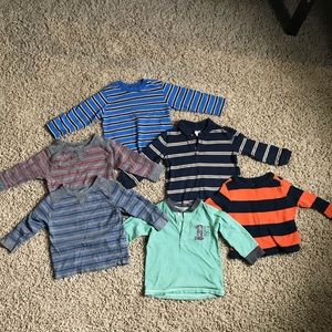24 months long sleeve shirt bundle