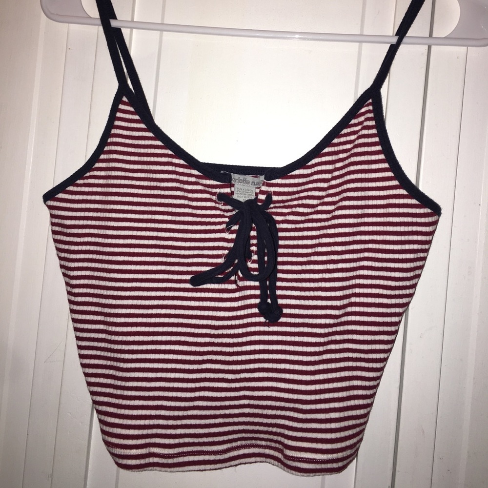 Charlotte Russe - Cropped tank top